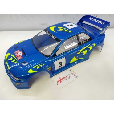 BOLHA JÁ PINTADA SUBARU IMPREZA WRC 98 1/10 200MM ORIGINAL HPI 7049 AZ